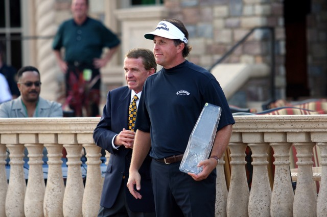 Mickelson w galerii sław