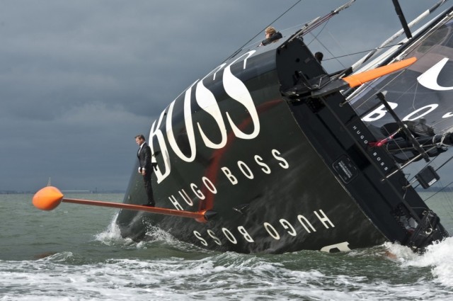 Hugo Boss + Alex Thomson = James Bond?