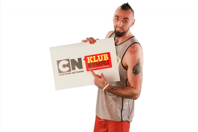 Gortat w kampanii Cartoon Network