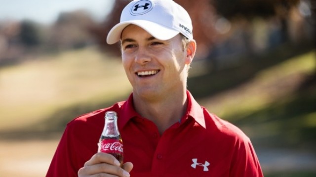 Spieth w końcu dla Coca-Coli [WIDEO]