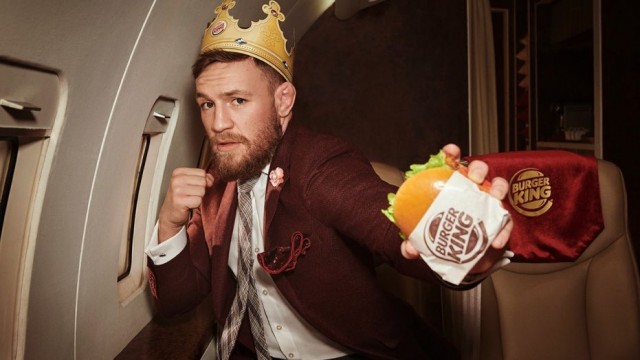 McGregor twarzą sieci fast foodów