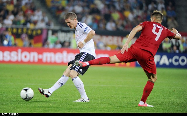 Schweinsteiger na rowerze