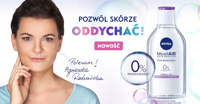 Radwańska twarzą marki Nivea