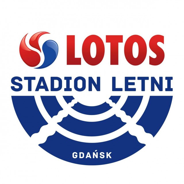 Stadion Letni Gdańsk ze sponsorem