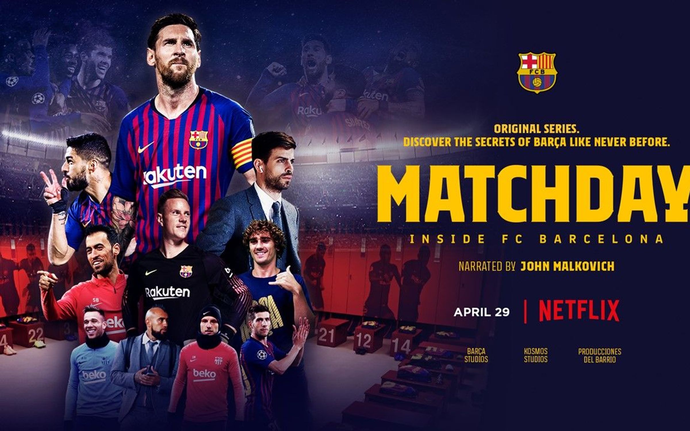 FC Barcelona w kooperacji z Netflix