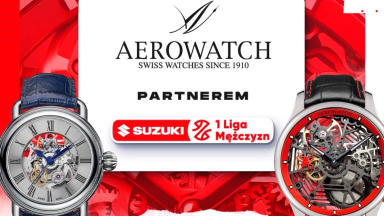 Aerowatch partnerem Suzuki 1 Ligi Mężczyzn