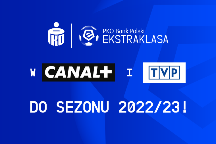 Ekstraklasa na dłużej w Canal+ i TVP. Nowa umowa