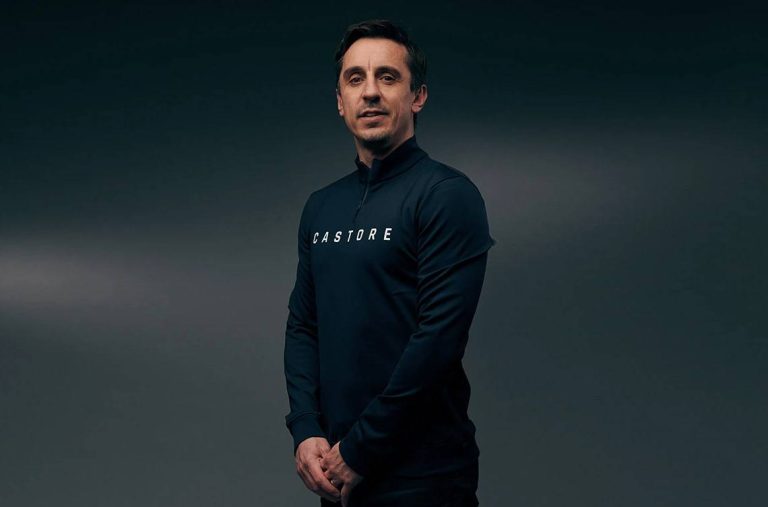 Gary Neville nawiązał współpracę z Castore!