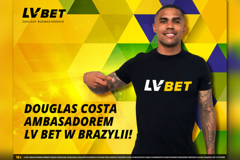 Douglas Costa ambasadorem LV BET w Brazylii