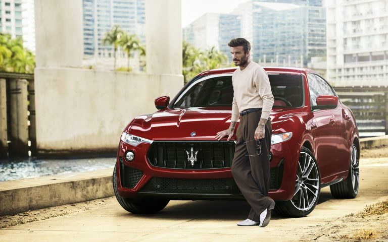 David Beckham ambasadorem Maserati