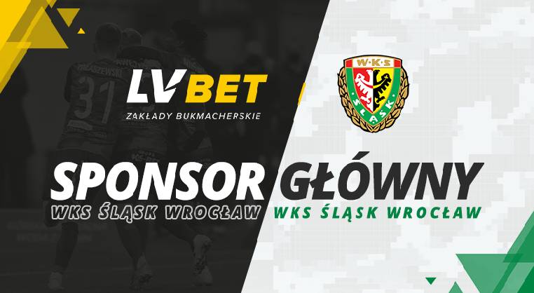 LV BET sponsorem głównym Śląska Wrocław do 2025