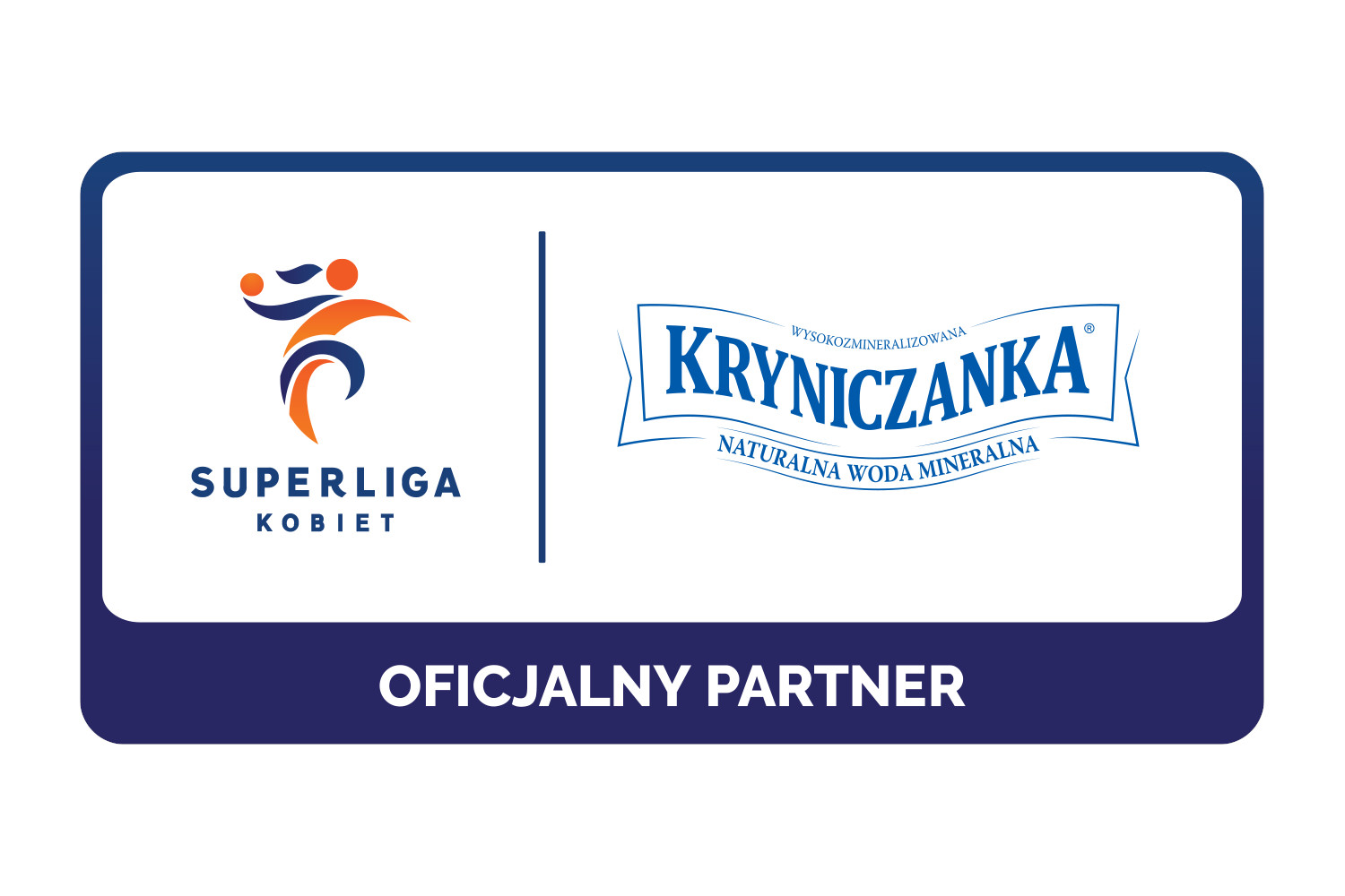 Kryniczanka Oficjalną Wodą Superligi i Superligi Kobiet