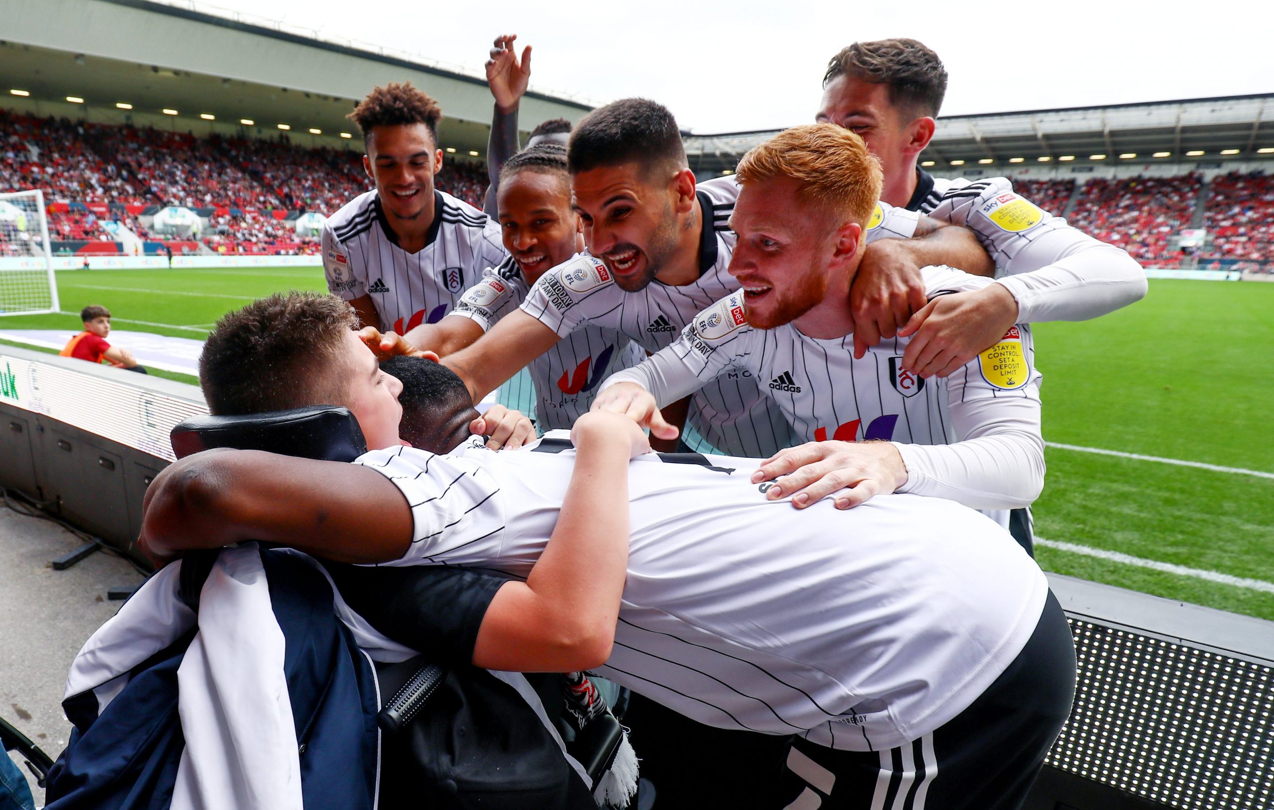 Piękna strona futbolu. Piłkarze Fulham wsparli niepełnosprawnego kibica