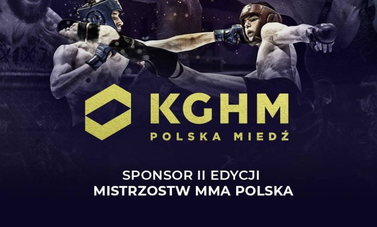 KGHM Polska Miedź sponsorem Drugich Mistrzostw MMA Polska 2021