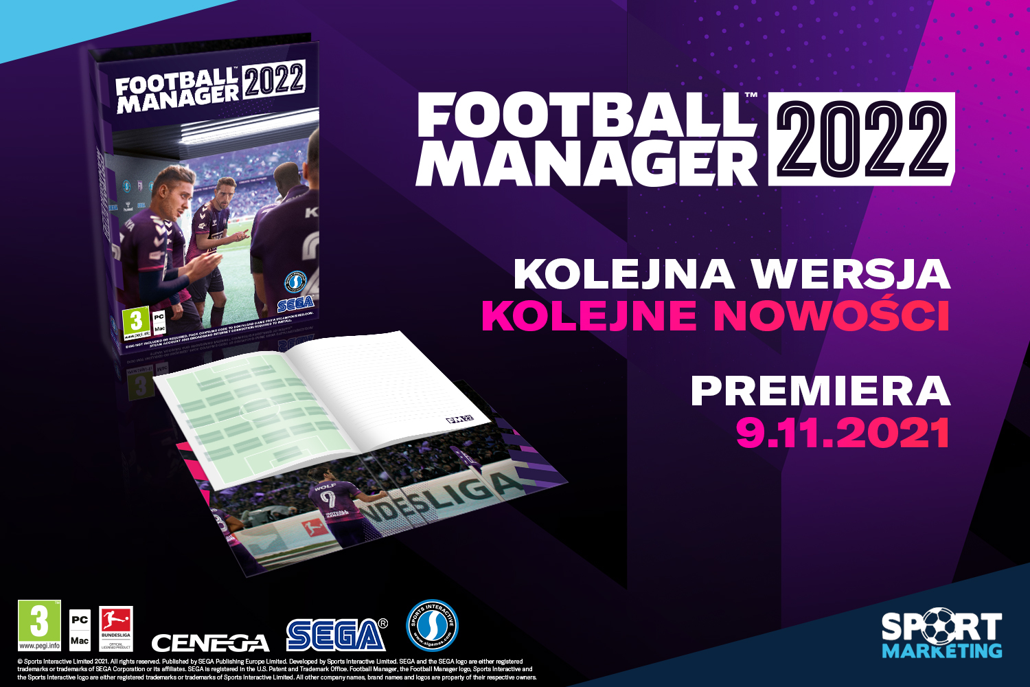 Football Manager 2022 – Centrum Statystyk oraz nowy silnik do animacji