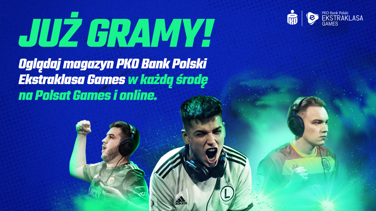 PKO Bank Polski Ekstraklasa Games startuje z magazynem ligowym na Polsat Games!