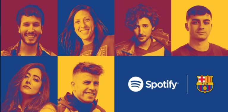 Spotify sponsorem FC Barcelony!