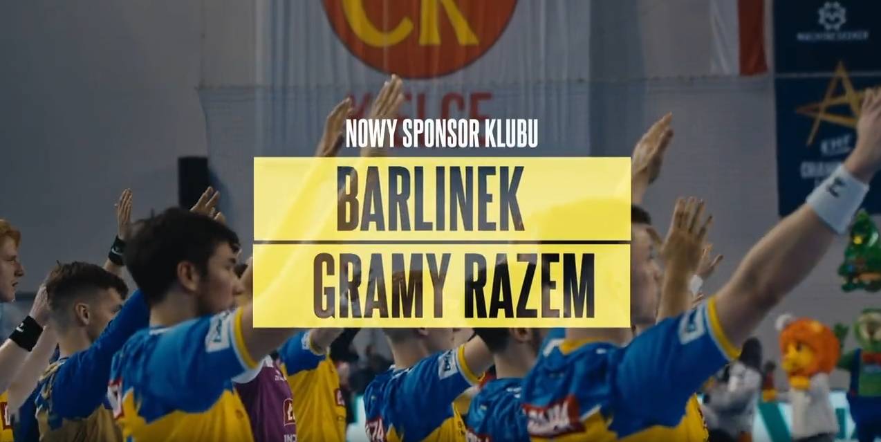 Barlinek nowym sponsorem Industrii Kielce!