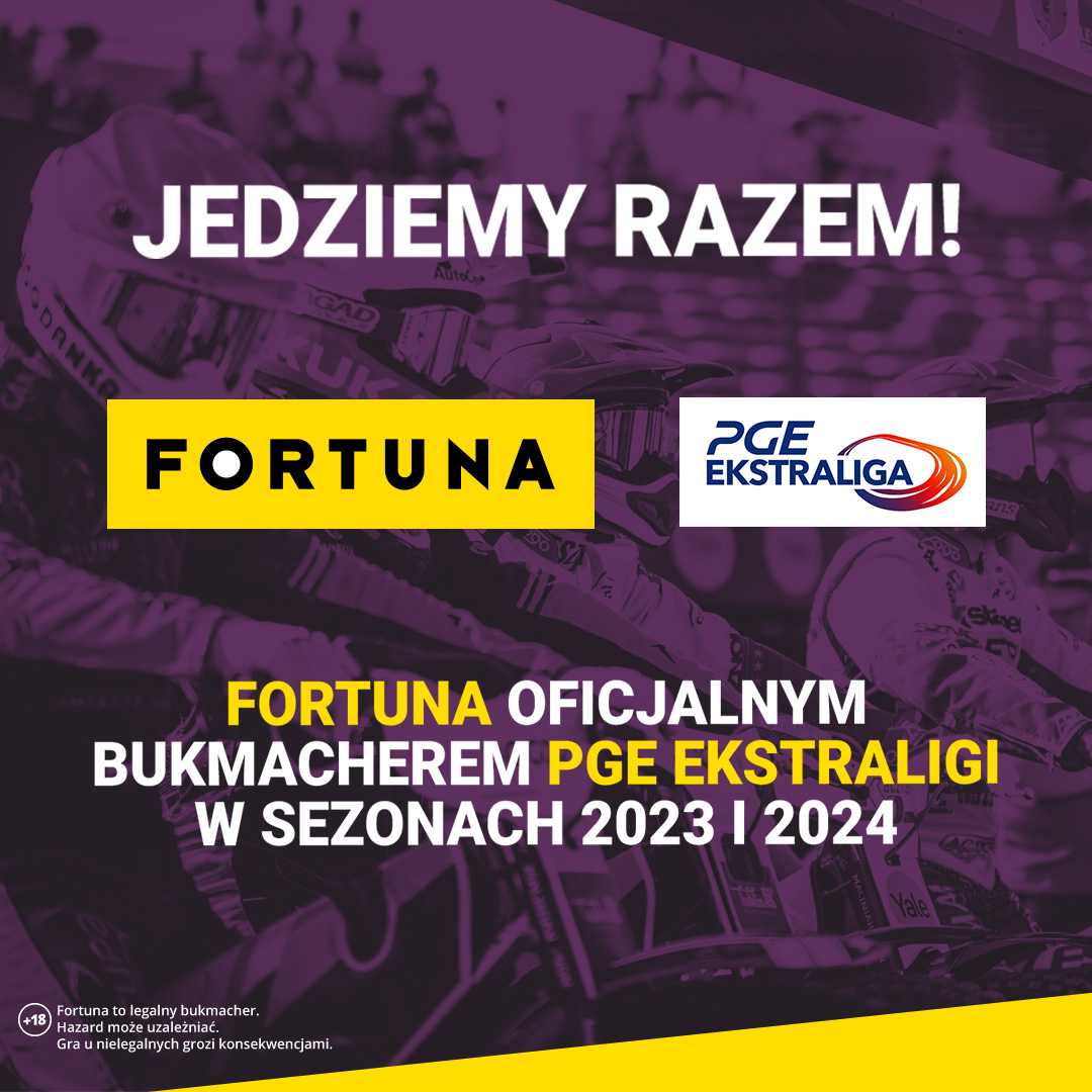 Fortuna z Ekstraligą żużlową