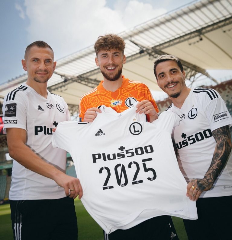 Legia na dłużej z Plus500