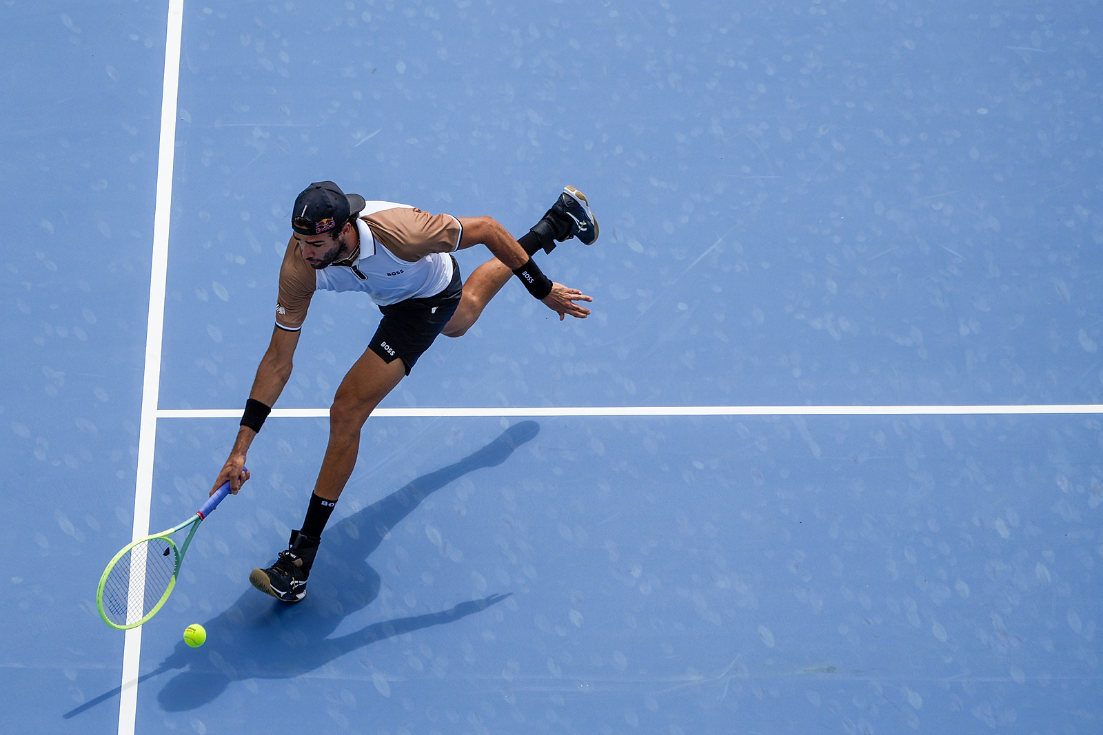 Aug 14, 2023; Mason, OH, USA; Matteo Berrettini (ITA) runs up the court for a return to Félix Auger-Aliassime (CAN) (not pictured) during the Western &amp; Southern Open at Lindner Family Tennis Center. Mandatory Credit: Carter Skaggs-USA TODAY Sports/Sipa USA
2023.08.14 Mason
Tenis
Tennis: Western &amp; Southern Open
Foto Carter Skaggs-USA TODAY Sports/SIPA USA/PressFocus

!!! POLAND ONLY !!!