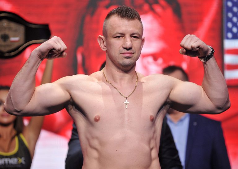 2018.04.20 Czestochowa
Boks
Oficjalna ceremonia wazenia przed gala Polsat Boxing Night Noc Zemsty
N/z Tomasz Adamek
Foto Rafal Rusek / PressFocus