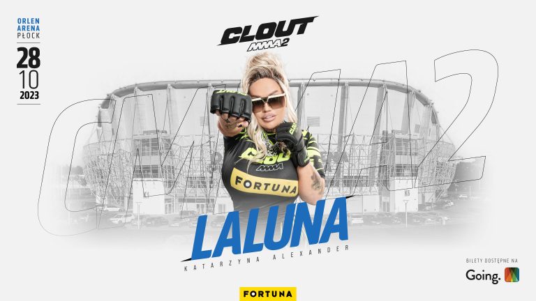 Laluna zawalczy na CLOUT MMA 2! Królowa Życia wraca do klatki 