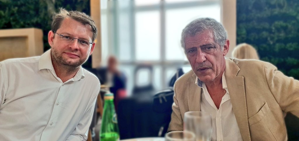 Olivier Jarosz i selekcjoner Fernando Santos