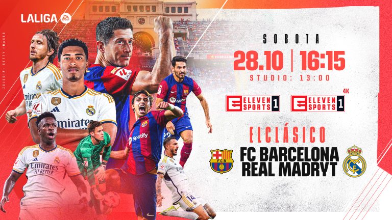 El Clasico będzie można obejrzeć w Eleven Sports