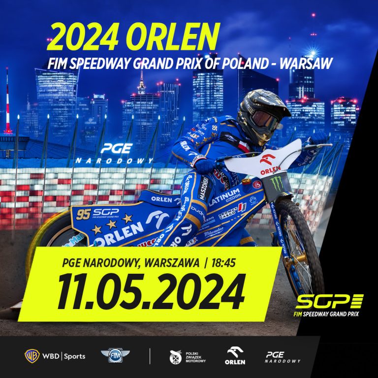 Bilety na 2024 ORLEN FIM SGP of Poland – Warsaw niebawem w sprzedaży