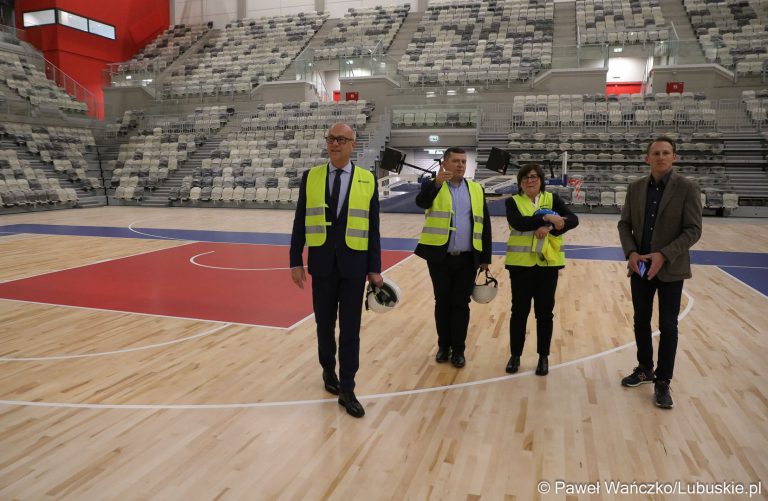 Budowa hali Arena Gorzów na ukończeniu