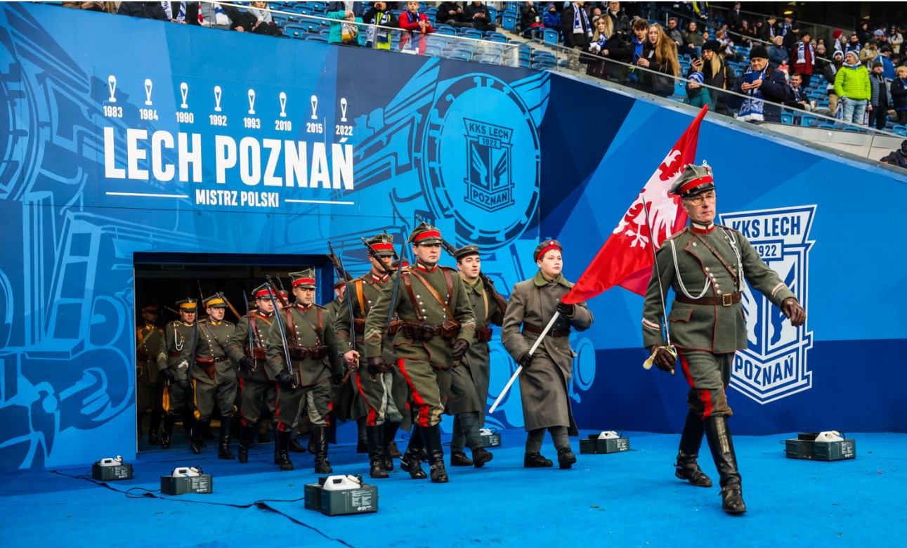 Lech Poznań uczcił 105. rocznicę Powstania Wielkopolskiego