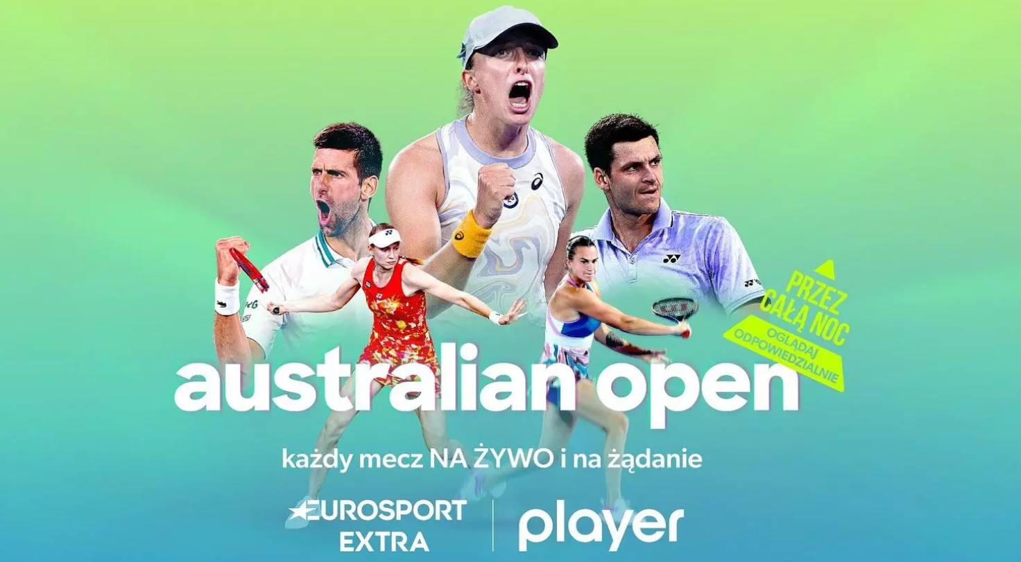 Australian Open można oglądać na antenach Eurosportu