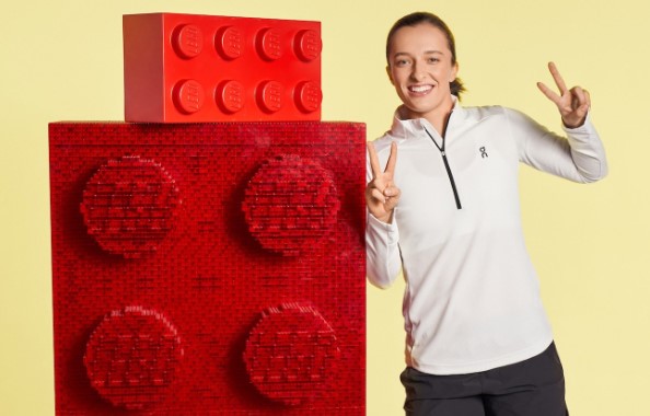 Iga Świątek została ambasadorką LEGO