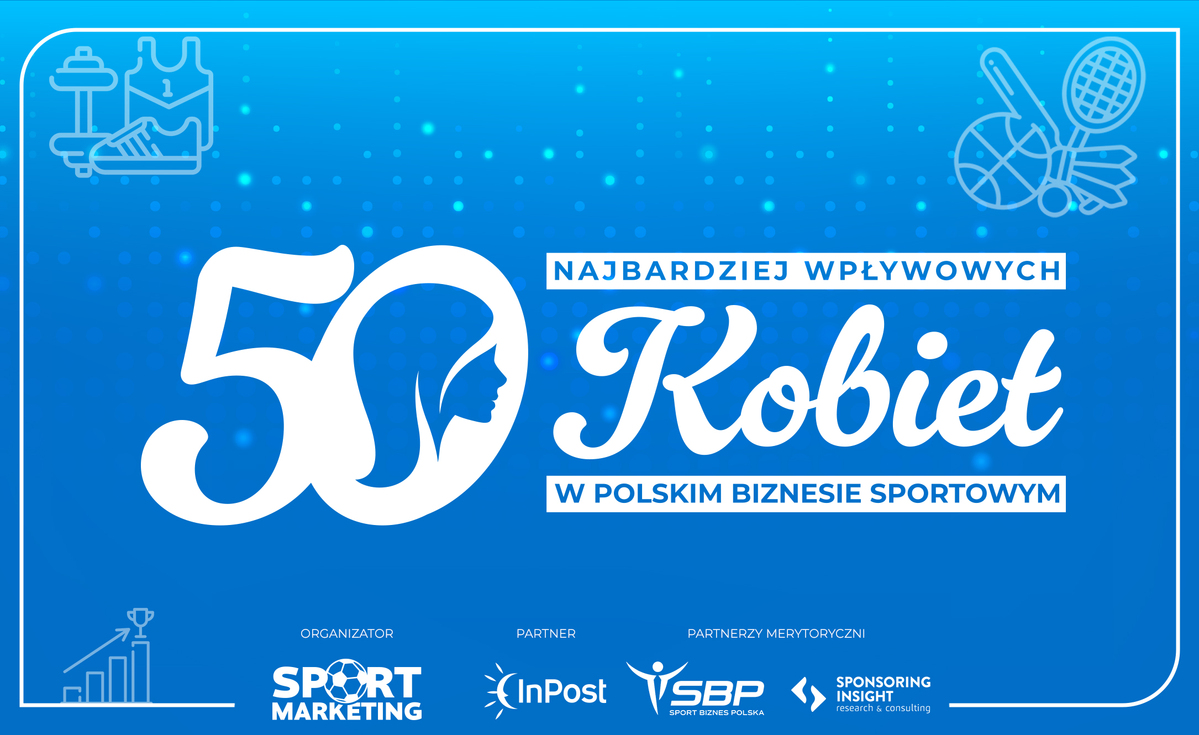 TOP50 Najbardziej Wpływowych Kobiet w Polskim Biznesie Sportowym