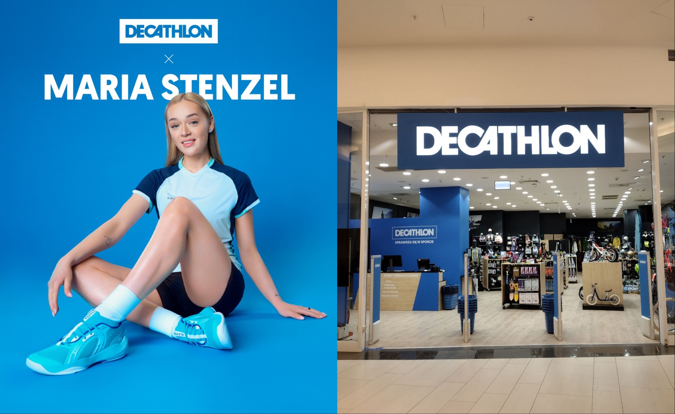 Maria Stenzel dołączyła do drużyny Decathlonu