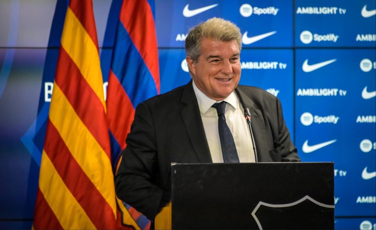 Joan Laporta, prezydent Barcelony