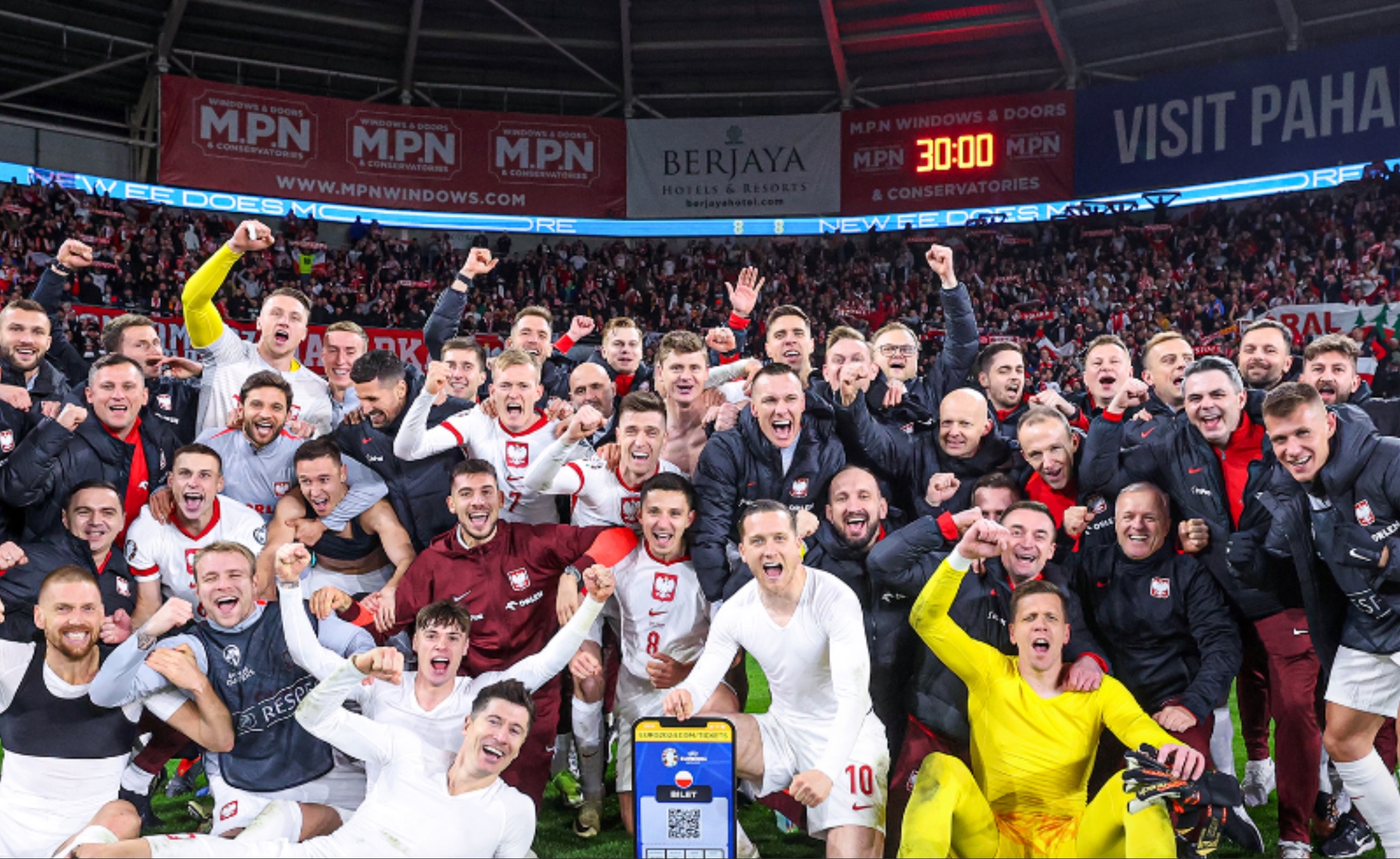 Polska awansowała na Euro 2024. Kibice nie zawiedli.