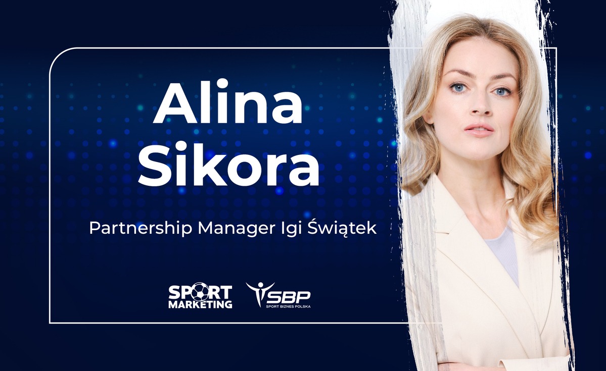 Alina Sikora, partnership manager Igi Świątek