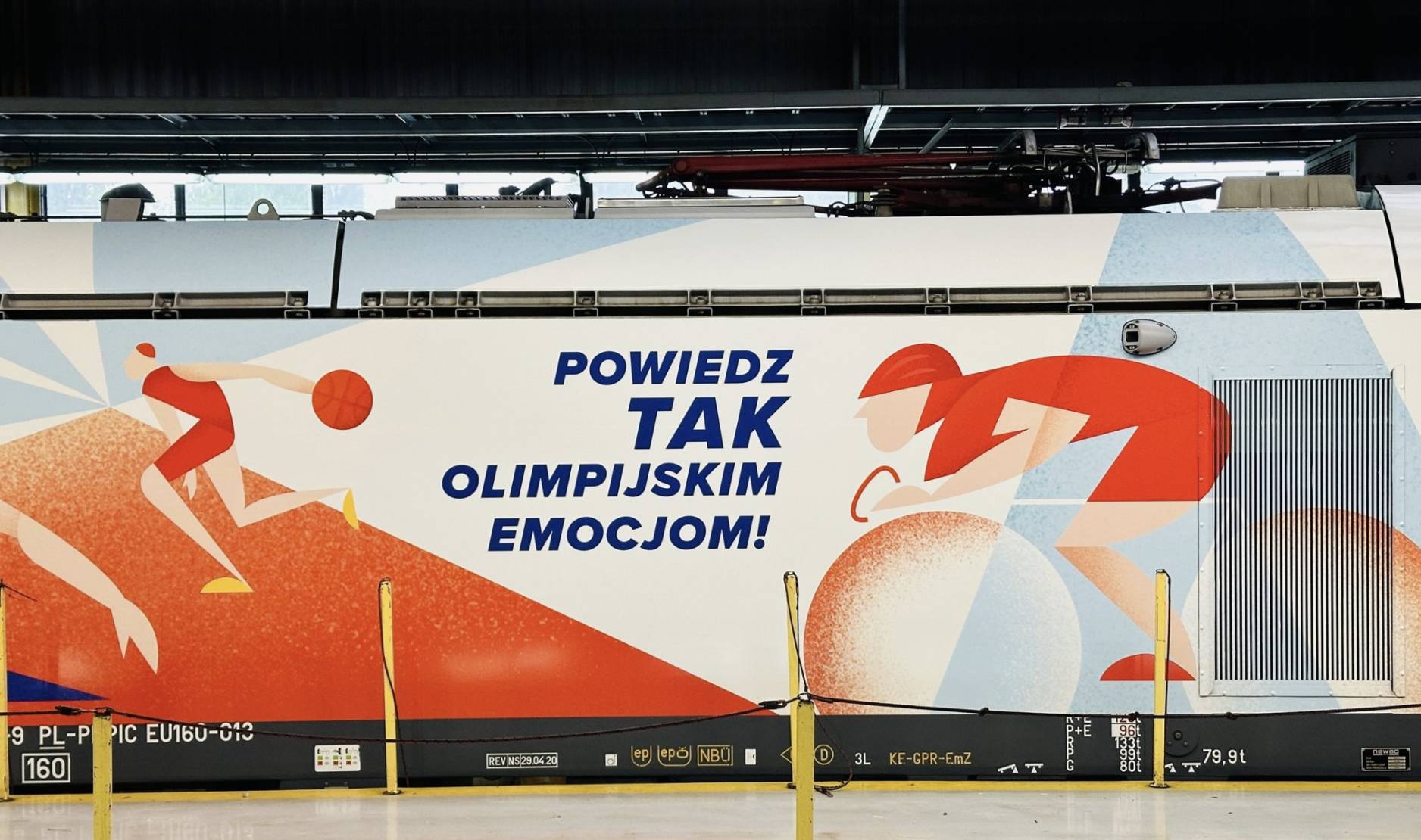 Lokomotywy PKP Intercity będą promować start Olimpijskiej Reprezentacji Polski w Paryżu
