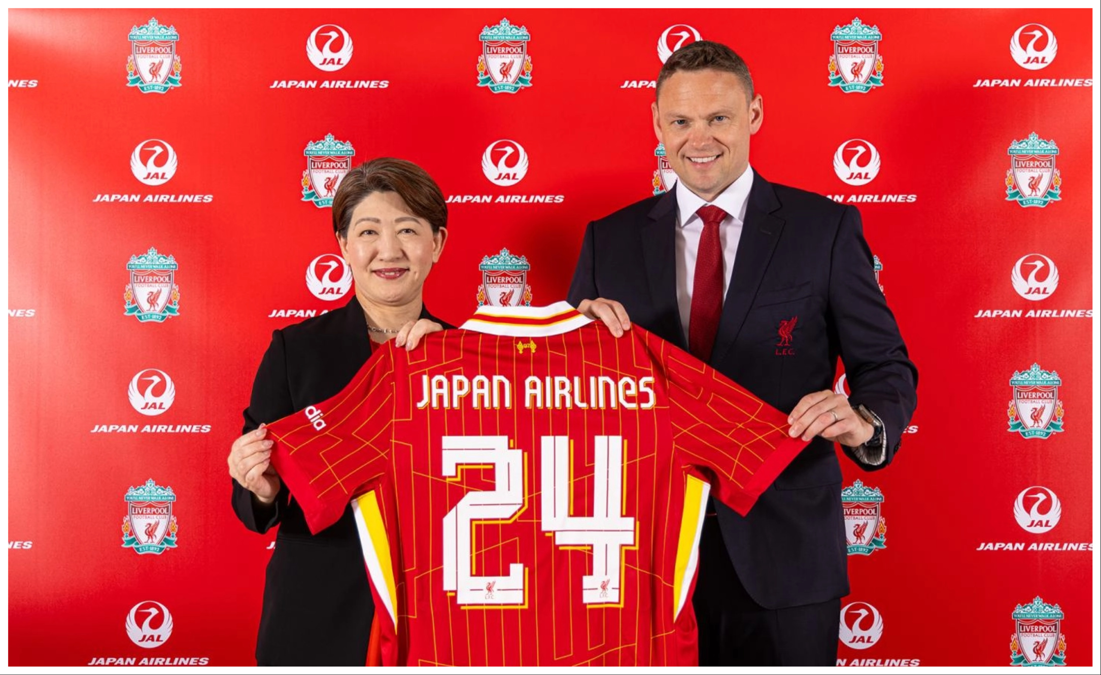 Japan Airlines oficjalnym partnerem Liverpoolu