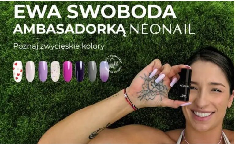 Ewa Swoboda została ambasadorką Neonail