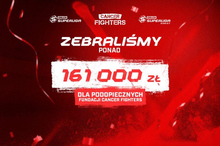 Kluby piłki ręcznej zebrały ponad 161 tysięcy zł. dla dzieci chorych na nowotwór