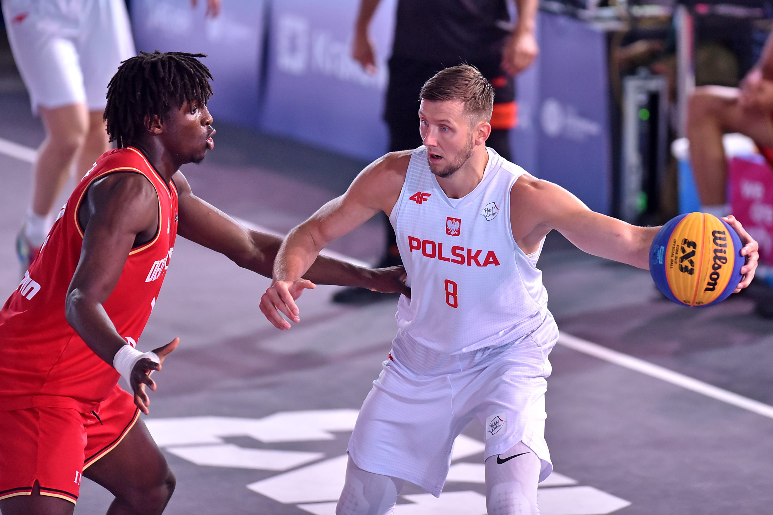 2023.06.24 Krakow
Igrzyska Europejskie Krakow-Malopolska 2023
Koszykowka 3x3 mezczyzn , mecz o 3. miejsce Polska - Niemcy
N/z Denzel Agyeman, Przemyslaw Zamojski
Foto Krzysztof Porebski / PressFocus

2023.06.24 Krakow
European Games Krakow Malopolska 2023
Basketball 3x3 men Poland - Germany bronze medal game
Denzel Agyeman, Przemyslaw Zamojski
Credit: Krzysztof Porebski / PressFocus