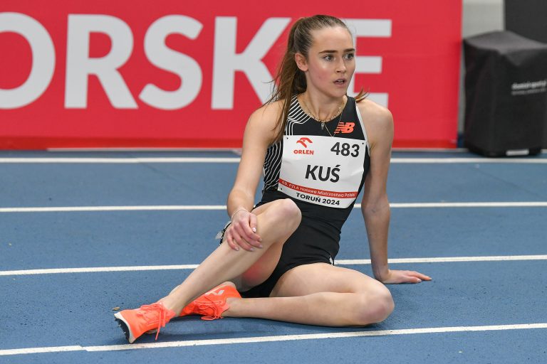 2024.02.17 Torun
Lekkoatletyka Halowe mistrzostwa Polski
N/z Anastazja Kus
Foto Michal Laudy / PressFocus

2024.02.17 Torun
Athletics Polish Indoor Athletics Championships
Anastazja Kus
Credit: Michal Laudy / PressFocus