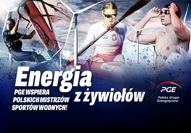 &#8222;Energia z żywiołów&#8221; – PGE wspiera polskich mistrzów sportów wodnych