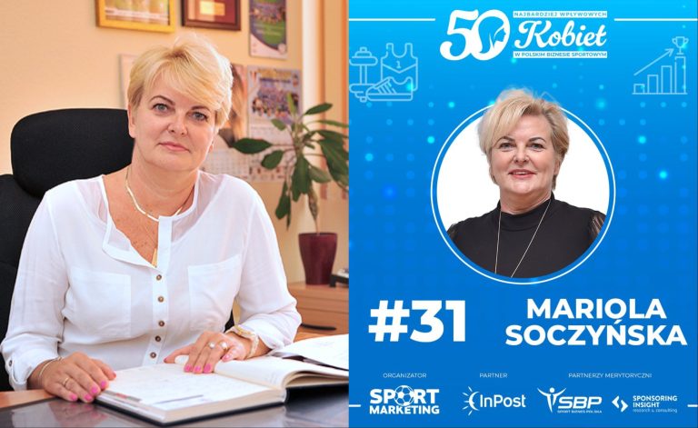 Mariola Soczyńska dba o sport w Toruniu