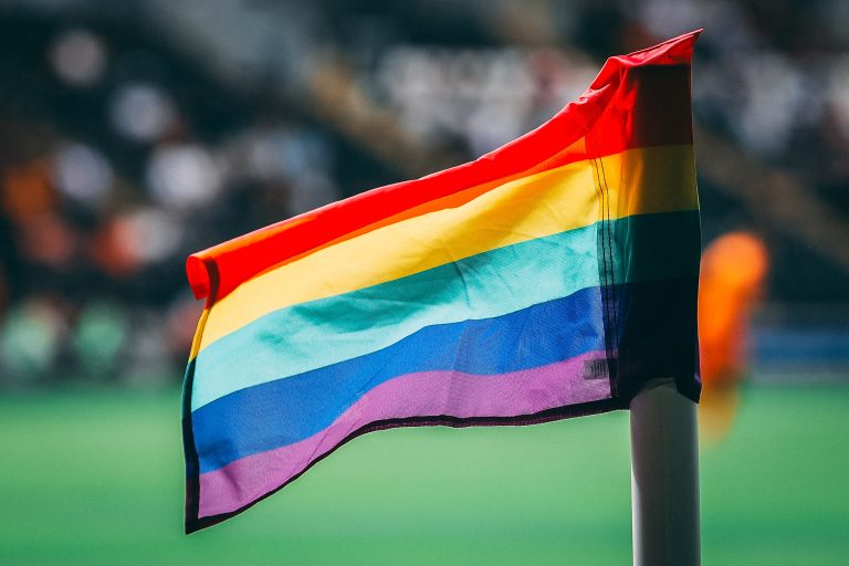 The corner flags at The MKM Stadium are replaced with rainbow coloured ones in support of LGBTQ+ ahead of the Pre-season friendly match Hull City vs Nantes at MKM Stadium, Hull, United Kingdom, 29th July 2023

(Photo by James Heaton/News Images) in Hull, United Kingdom on 7/29/2023. (Photo by James Heaton/News Images/Sipa USA)
2023.07.29 Hull
pilka nozna sparing
Hull City - Nantes
Foto James Heaton/News Images/SIPA USA/PressFocus

!!! POLAND ONLY !!!