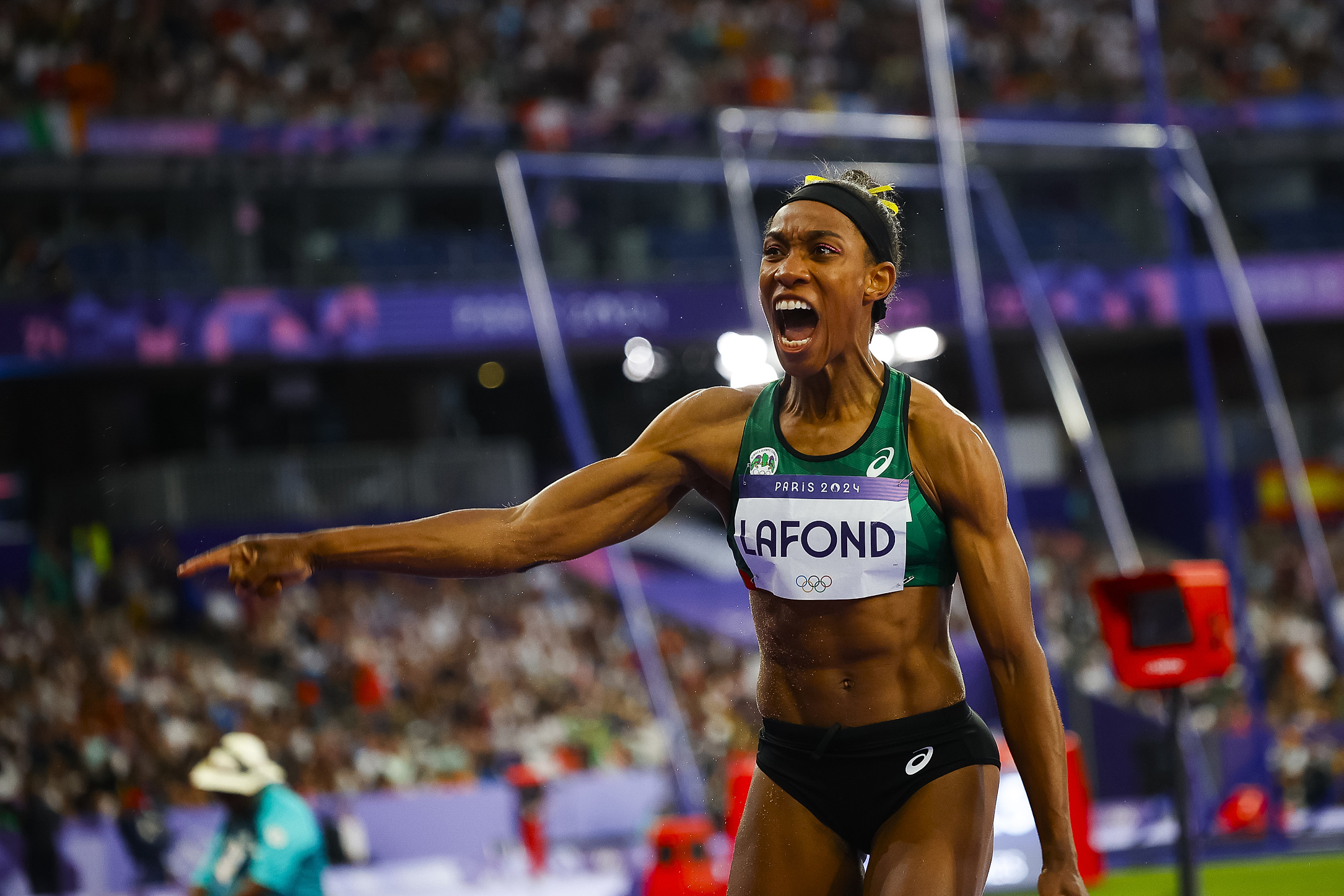 LAFOND Thea of Dominique Athletics Women&#039;s Triple Jump during the Olympic Games Paris 2024 on 3 August 2024 at Stade de France in Saint Denis, France (Photo by /Sipa USA)
2024.08.03 -
Sport
Igrzyska Olimpijskie Paryz 2024
Foto Gregory Lenormand/SIPA/PressFocus

!!! POLAND ONLY !!!