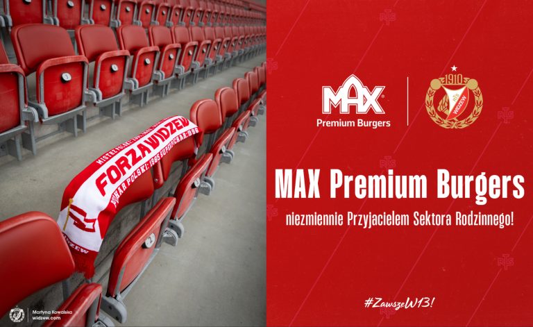 MAX Premium Burgers kontynuuje współpracę z Widzewem Łódź. Jadł tam&#8230; Duplantis